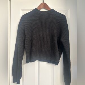 BP Black cropped sweater size small